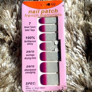 Nail patch manicure set